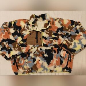 FP Movement By Free People Hit The Slopes Printed Pullover NWT